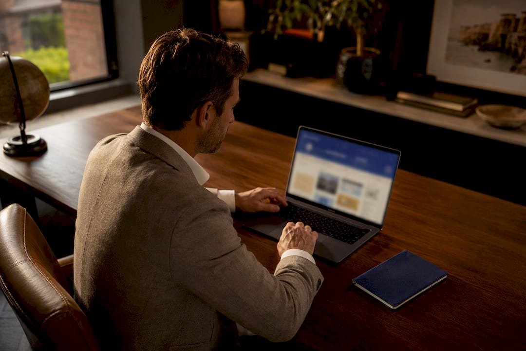 Travel advisor reviewing white-label booking platform